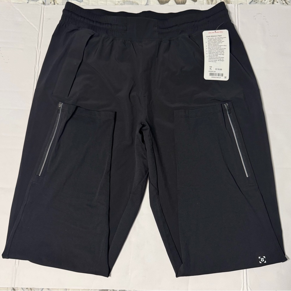 Men's Lululemon Black Chill Motion Pant | XL | NWT
